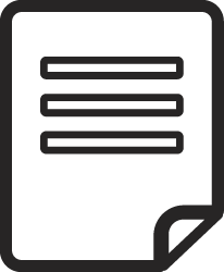 paper icon demonstrating a quotation